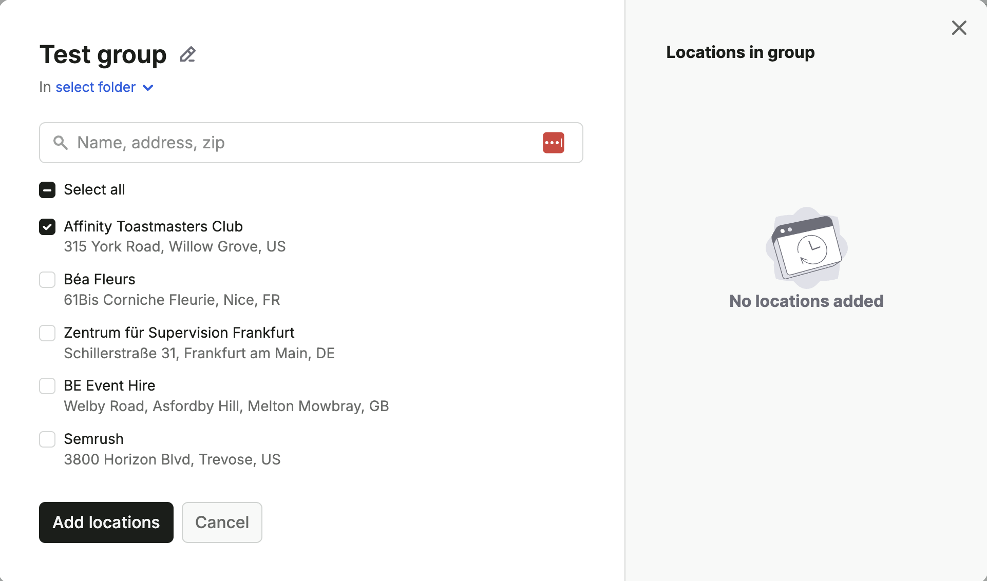 Managing Multiple Locations with Groups image 2